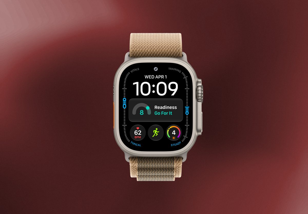 Умные часы Apple Watch Ultra 4 GPS 49mm Natural Titanium, Alpine Desert, M, фото 3