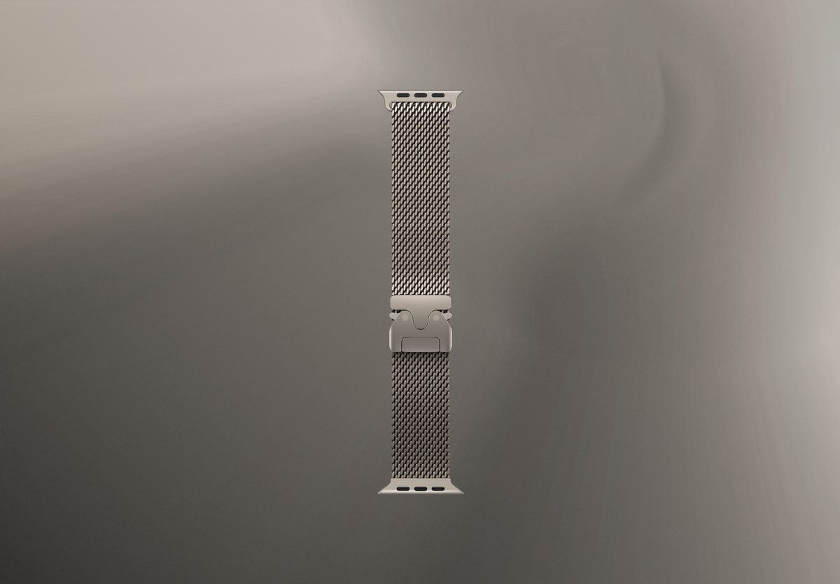 Умные часы Apple Watch Ultra 4 GPS 49mm Natural Titanium, Milanese Loop, L, превью предыдущего фото
