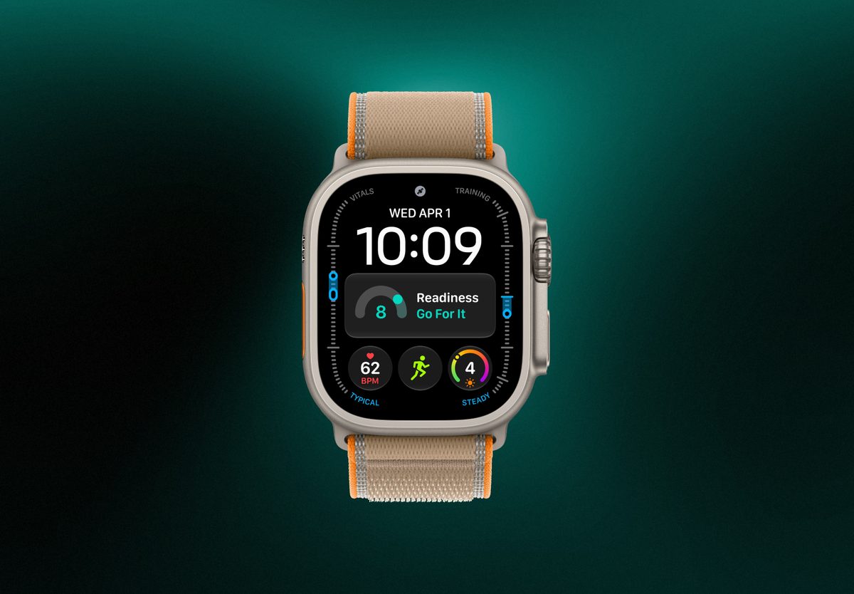 Умные часы Apple Watch Ultra 4 GPS 49mm Natural Titanium, Trail Sand, M/L, фото 3