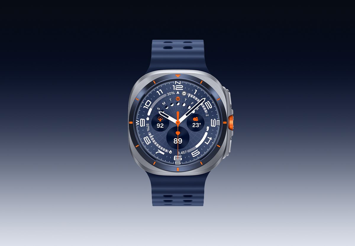 Умные часы Samsung Galaxy Watch Ultra (2025) 47mm LTE Titanium Blue, фото 3