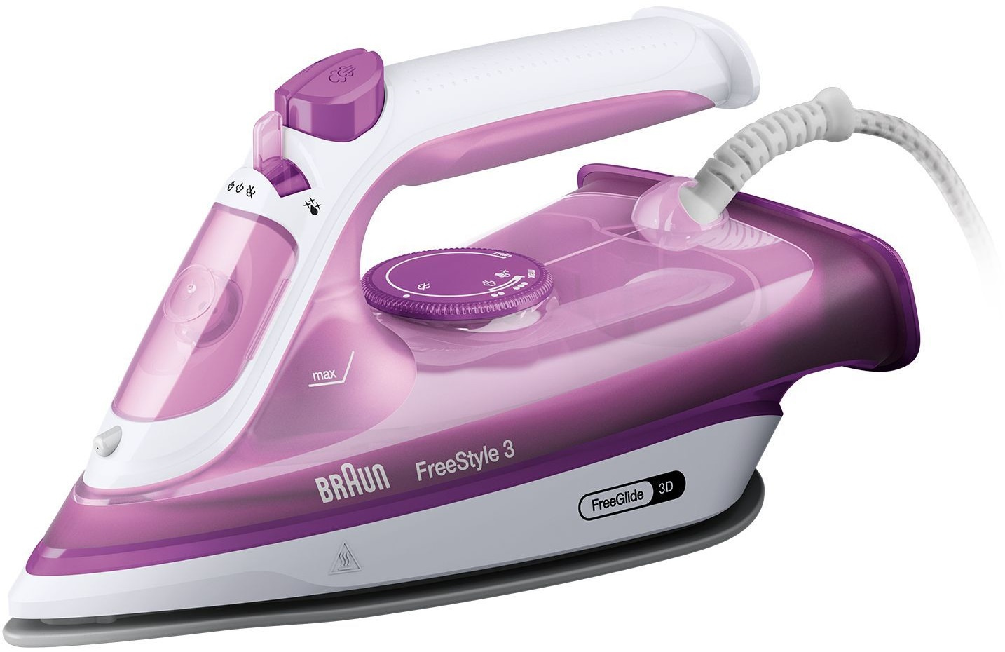 Утюг Braun FI3124PU 2400Вт фиолетовый/белый, превью следующего фото