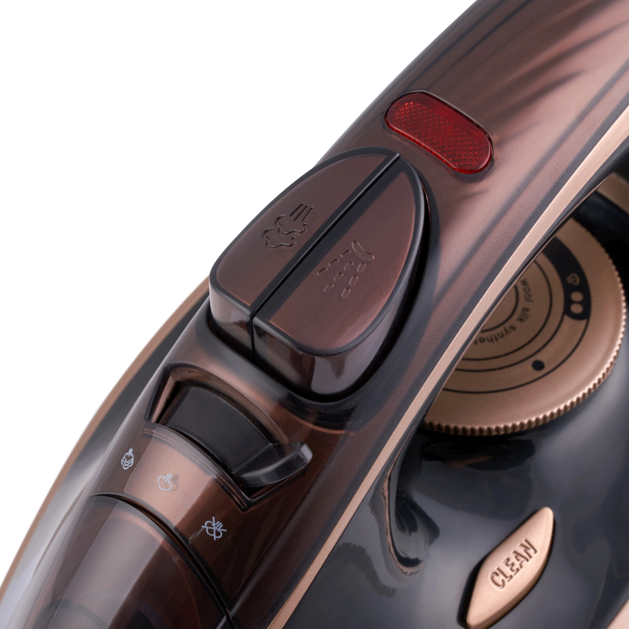 Утюг Domfy DSC-EI605 2600Вт черный/золотистый, фото 8