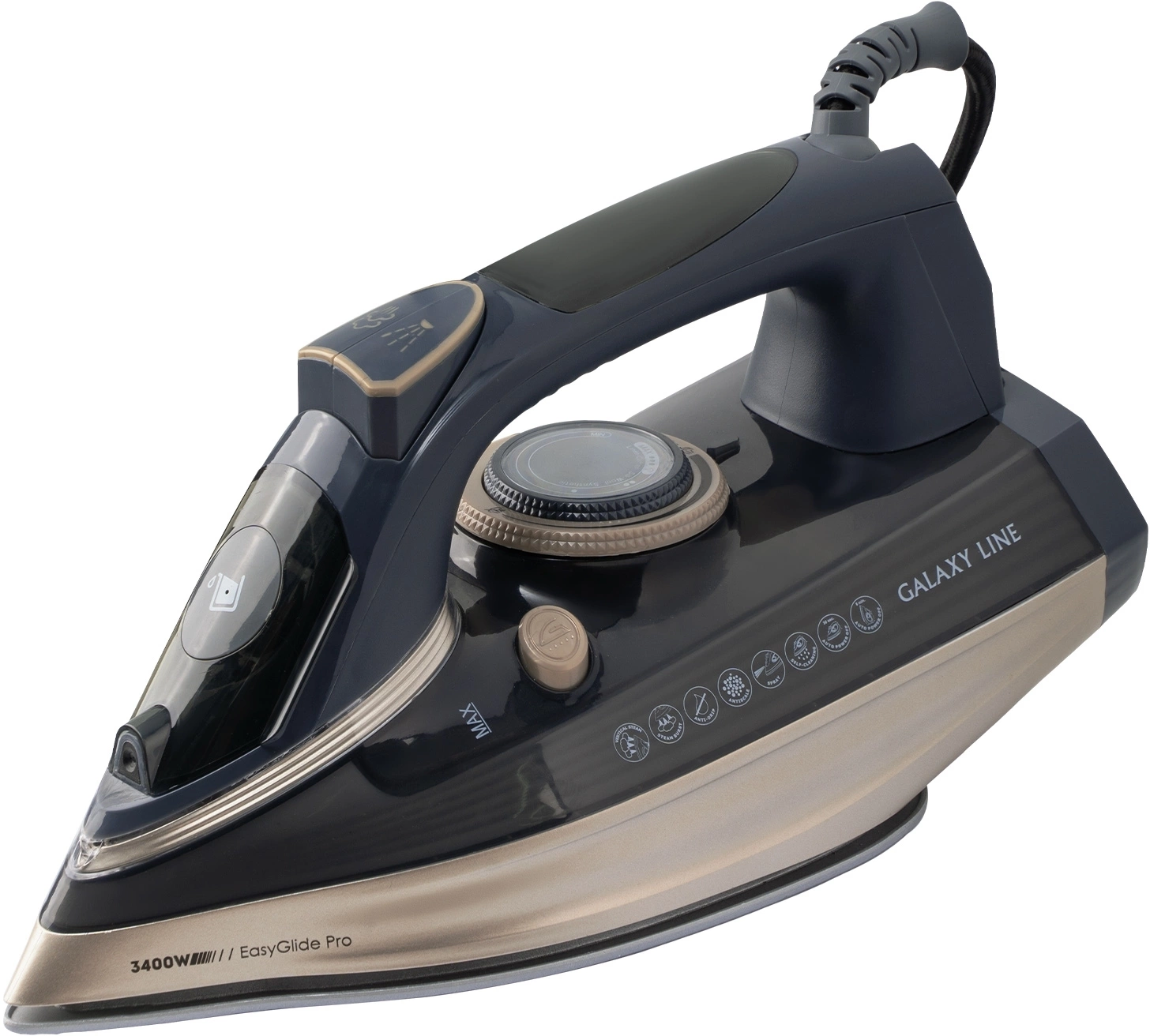 Утюг Galaxy Line GL 6143 синий, фото 2