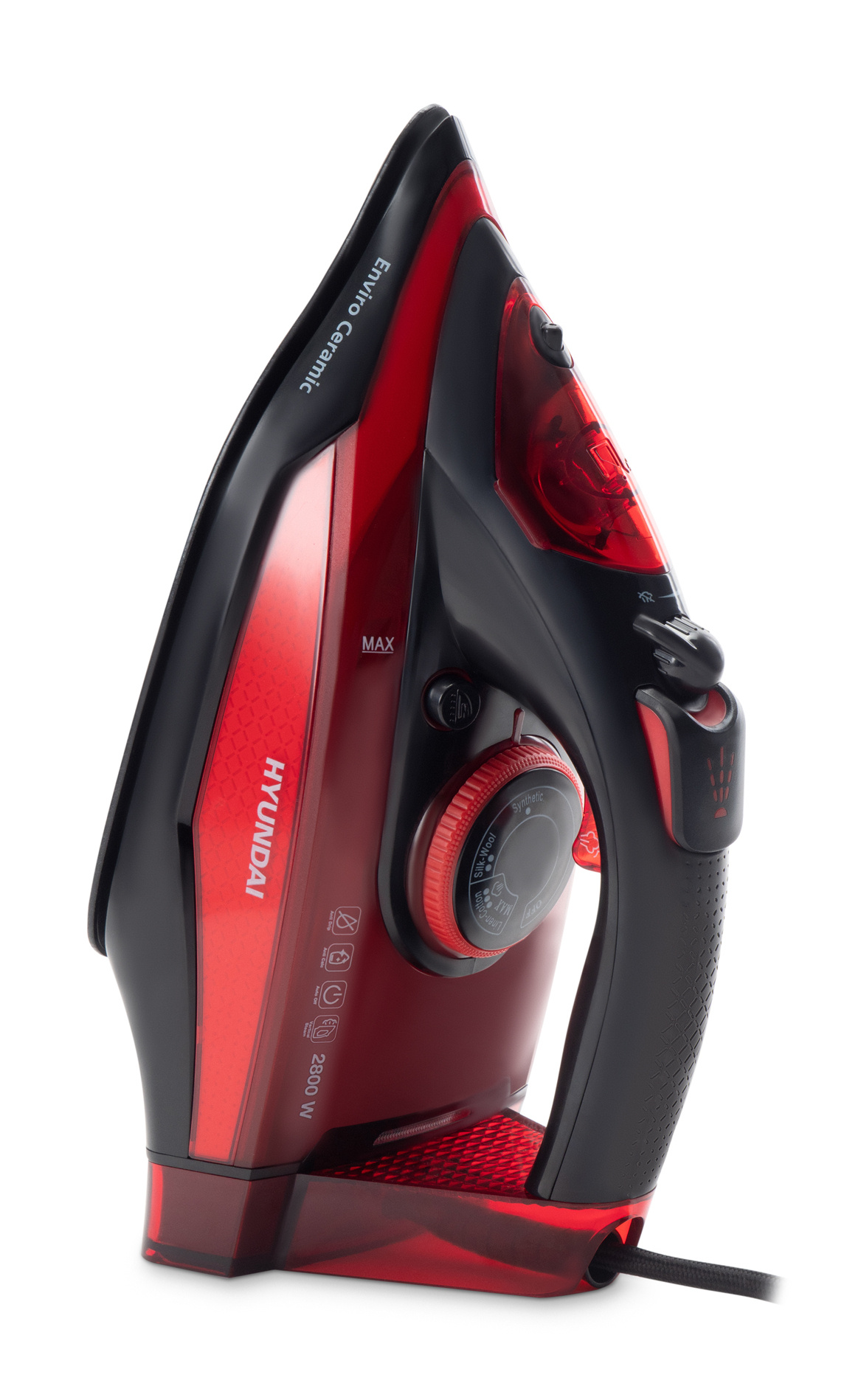 Утюг Hyundai H-SI01339 2800Вт черный/красный, фото 4