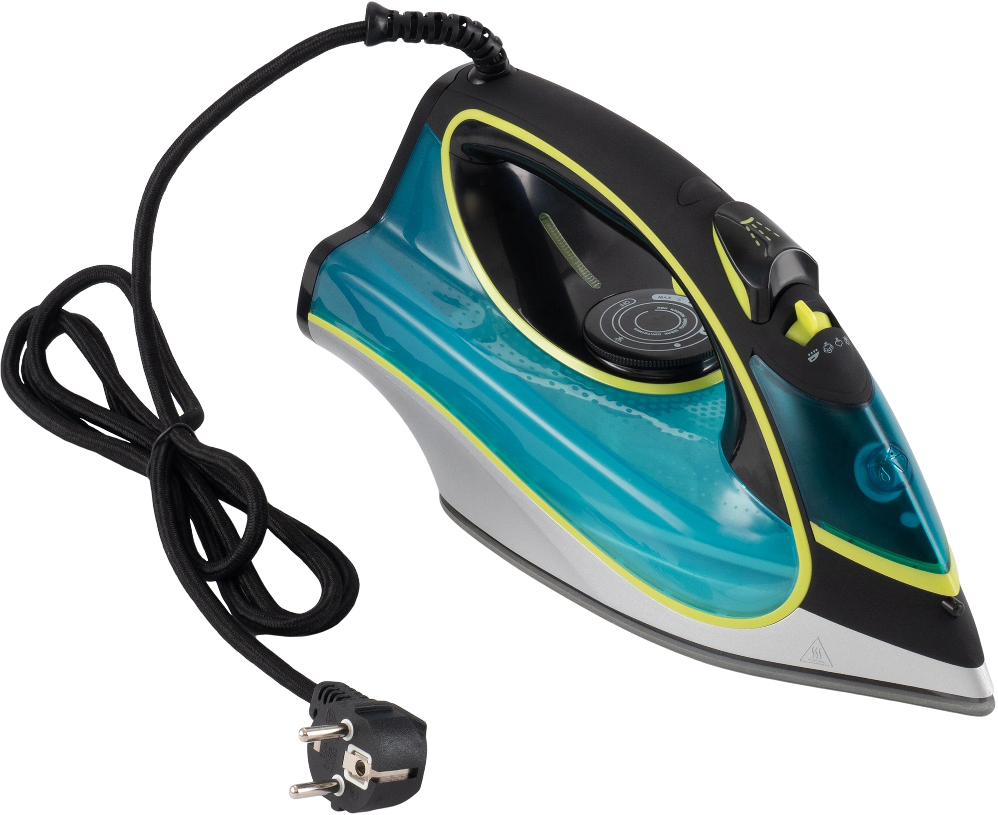 Утюг Hyundai H-SI01450 3200Вт голубой/желтый, фото 17