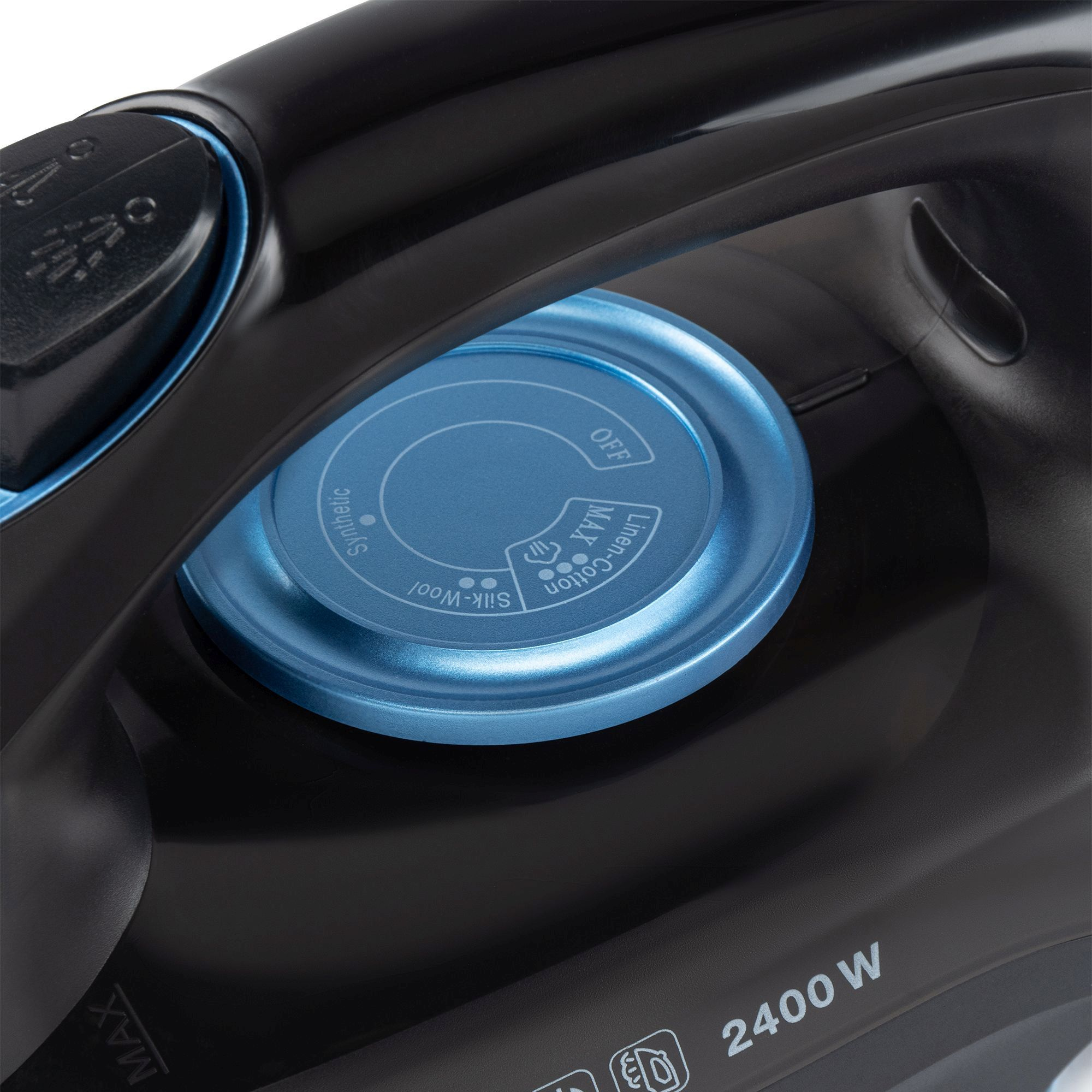 Утюг Hyundai H-SI01557 черный/голубой, фото 7