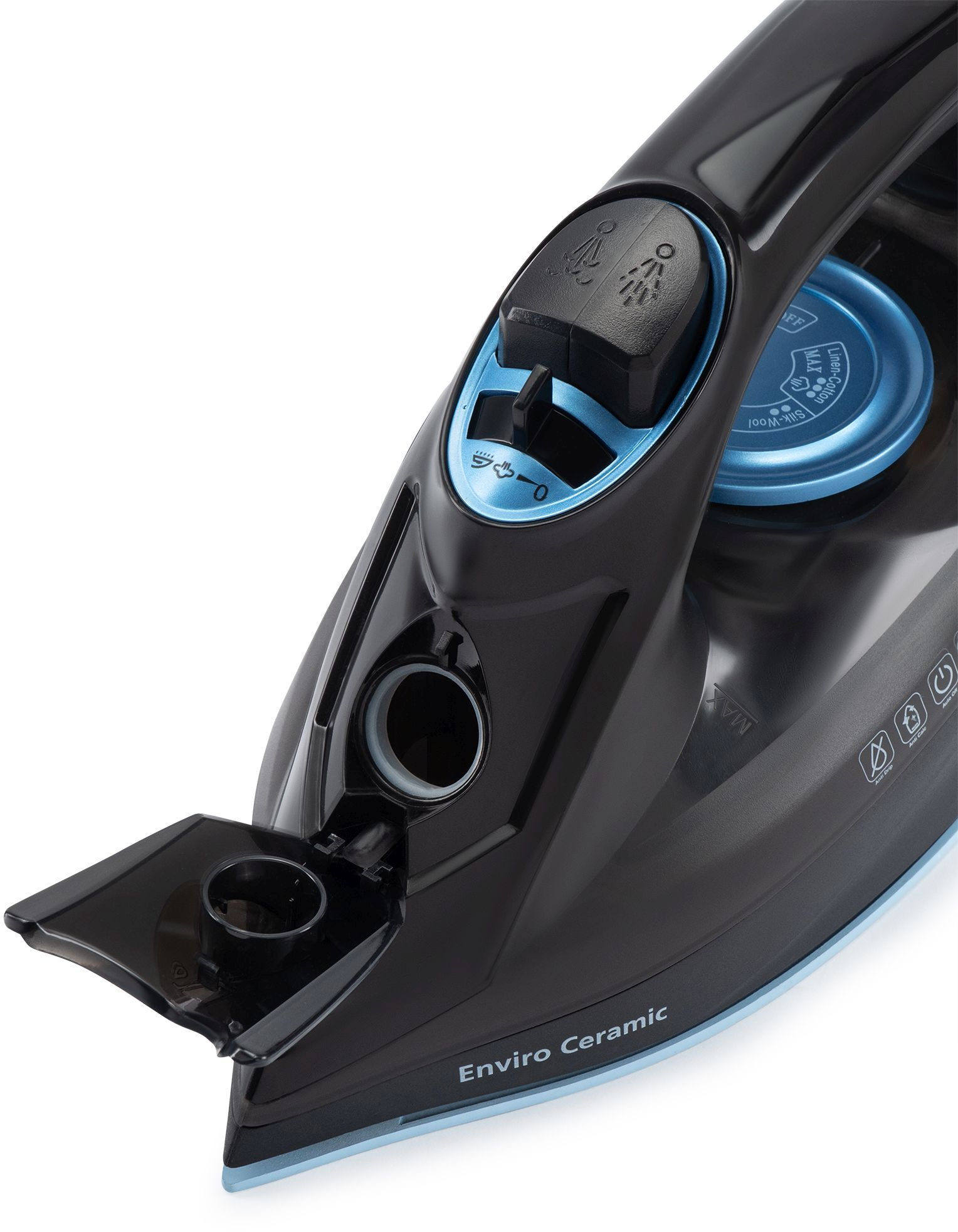 Утюг Hyundai H-SI01557 черный/голубой, фото 9