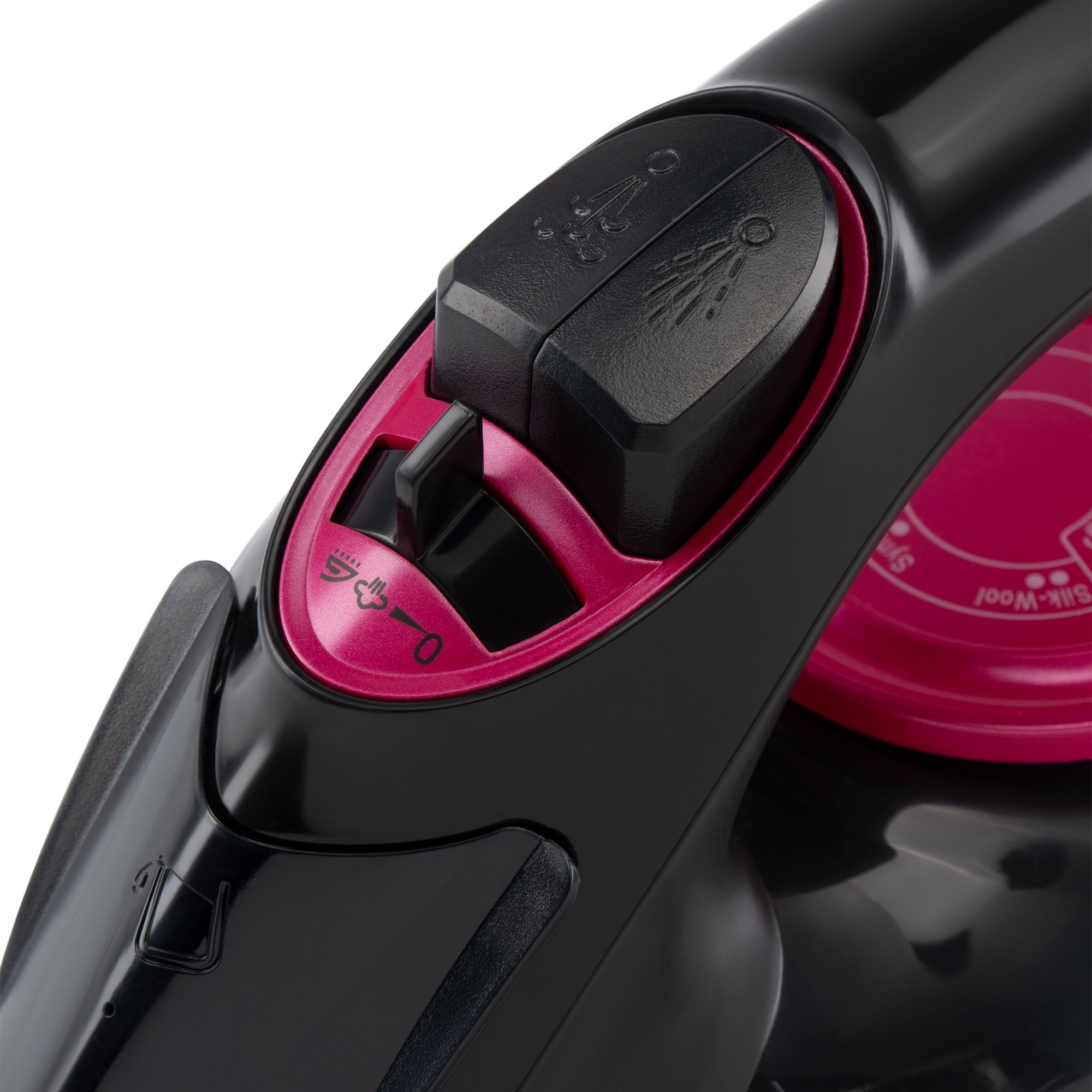 Утюг Hyundai H-SI01559 2400Вт черный/розовый, фото 13