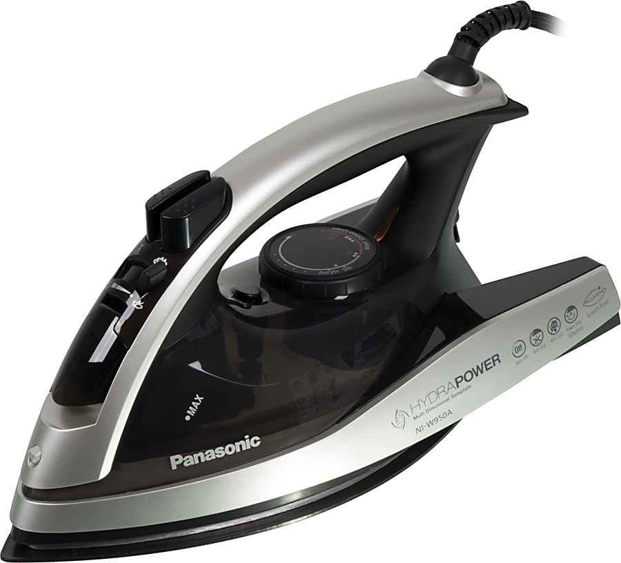 Утюг Panasonic NI-W950ALTW черный, превью следующего фото