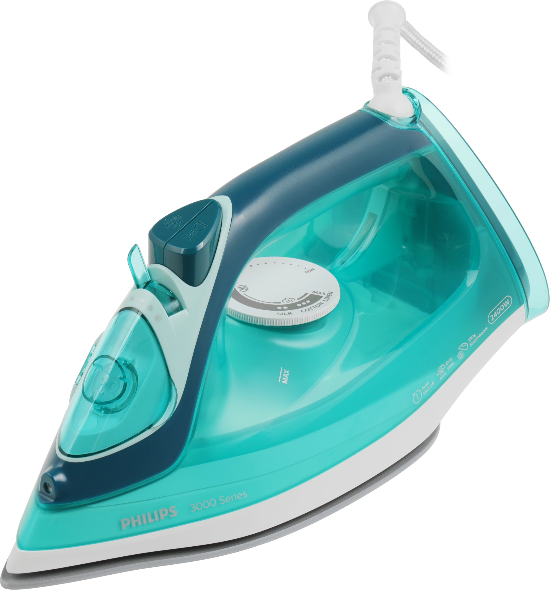 Утюг Philips DST3030/70 2400Вт зеленый, фото 6