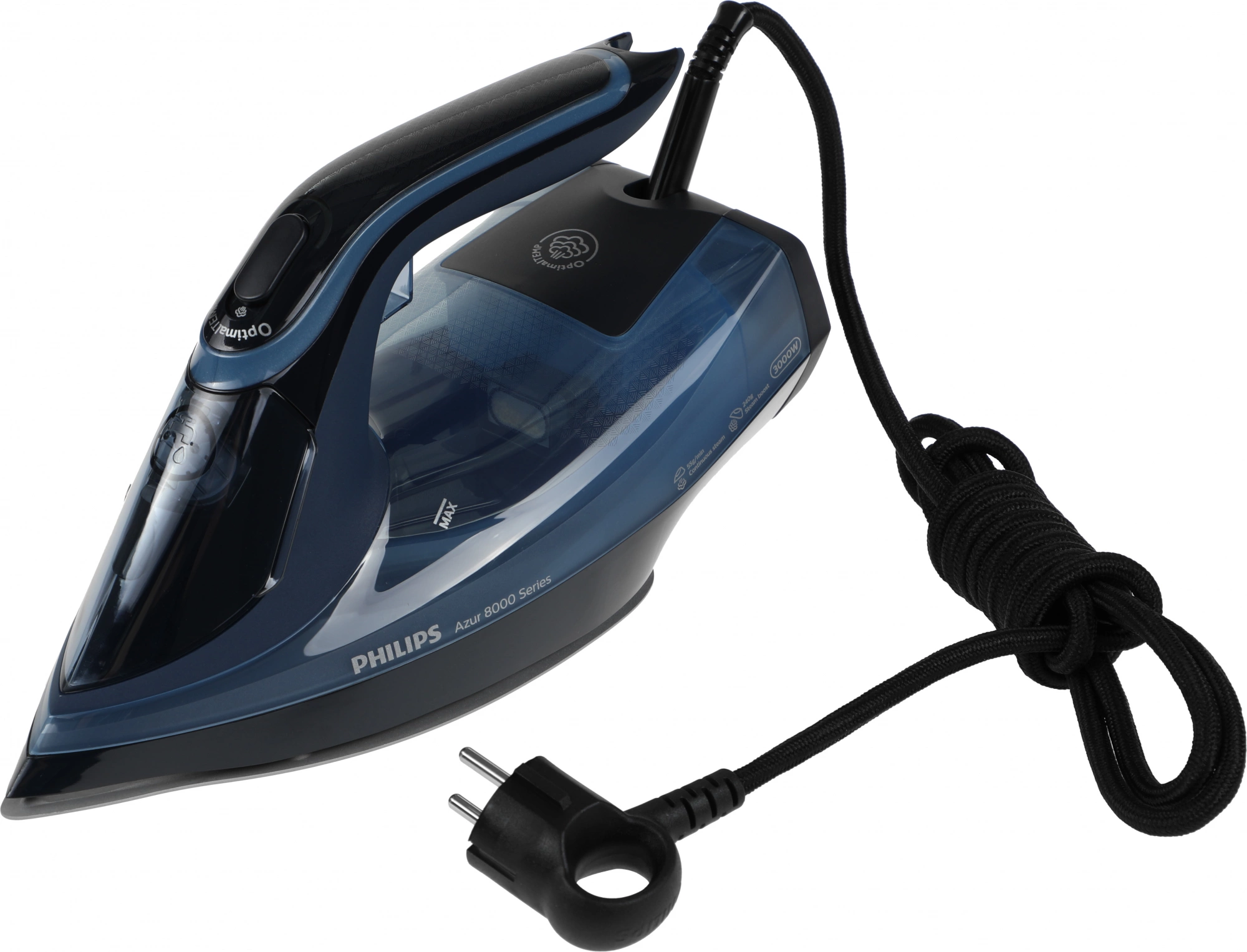 Утюг Philips DST8020/20 3000Вт синий, фото 4