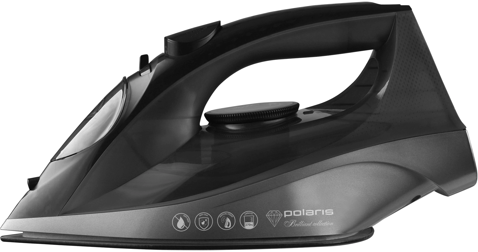 Утюг Polaris PIR 2430K 2400Вт черный, превью следующего фото