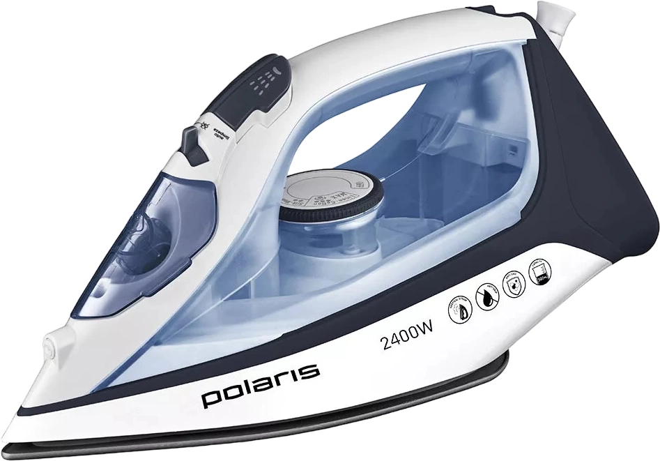 Утюг Polaris PIR 2483K 2400Вт синий/белый, превью следующего фото