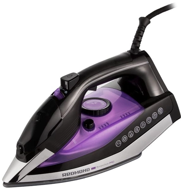 Утюг Redmond RI-C260 2500Вт черный/фиолетовый
