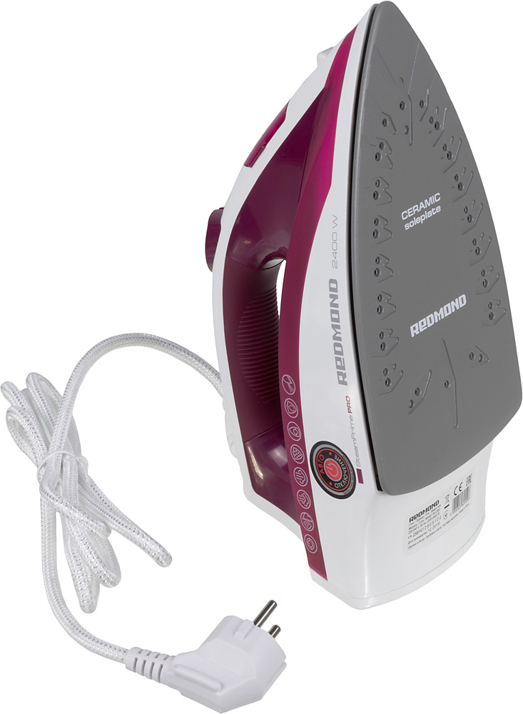 Утюг Redmond RI-C262 2400Вт бордовый/белый, фото 3
