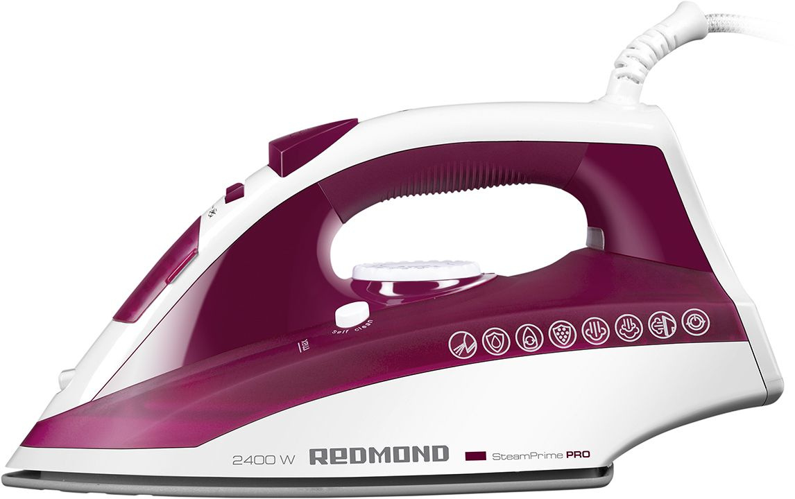 Утюг Redmond RI-C262 2400Вт бордовый/белый, фото 22