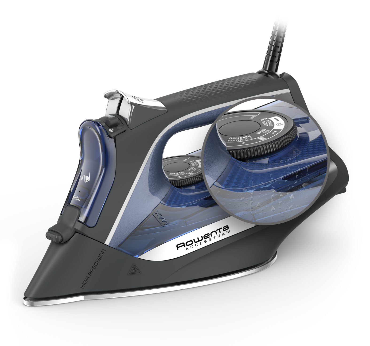 Утюг Rowenta DW4301D1 синий, фото 15