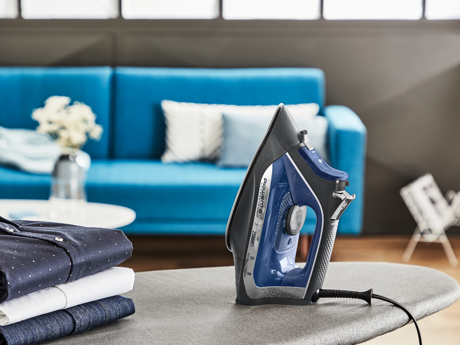 Утюг Rowenta DW4301D1 синий, фото 10