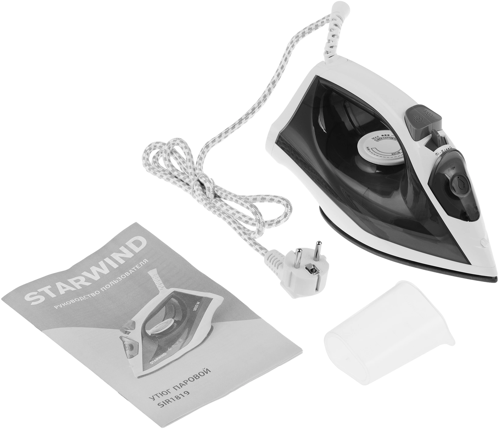 Утюг Starwind SIR1819 серый/белый, фото 12