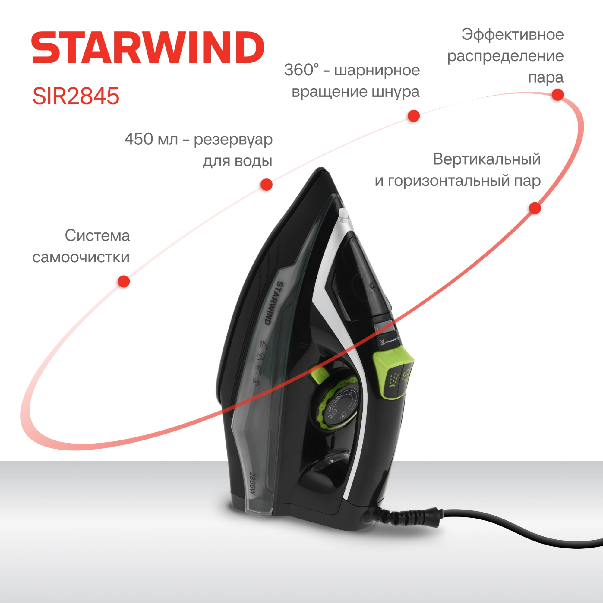 Утюг Starwind SIR2845, фото 21