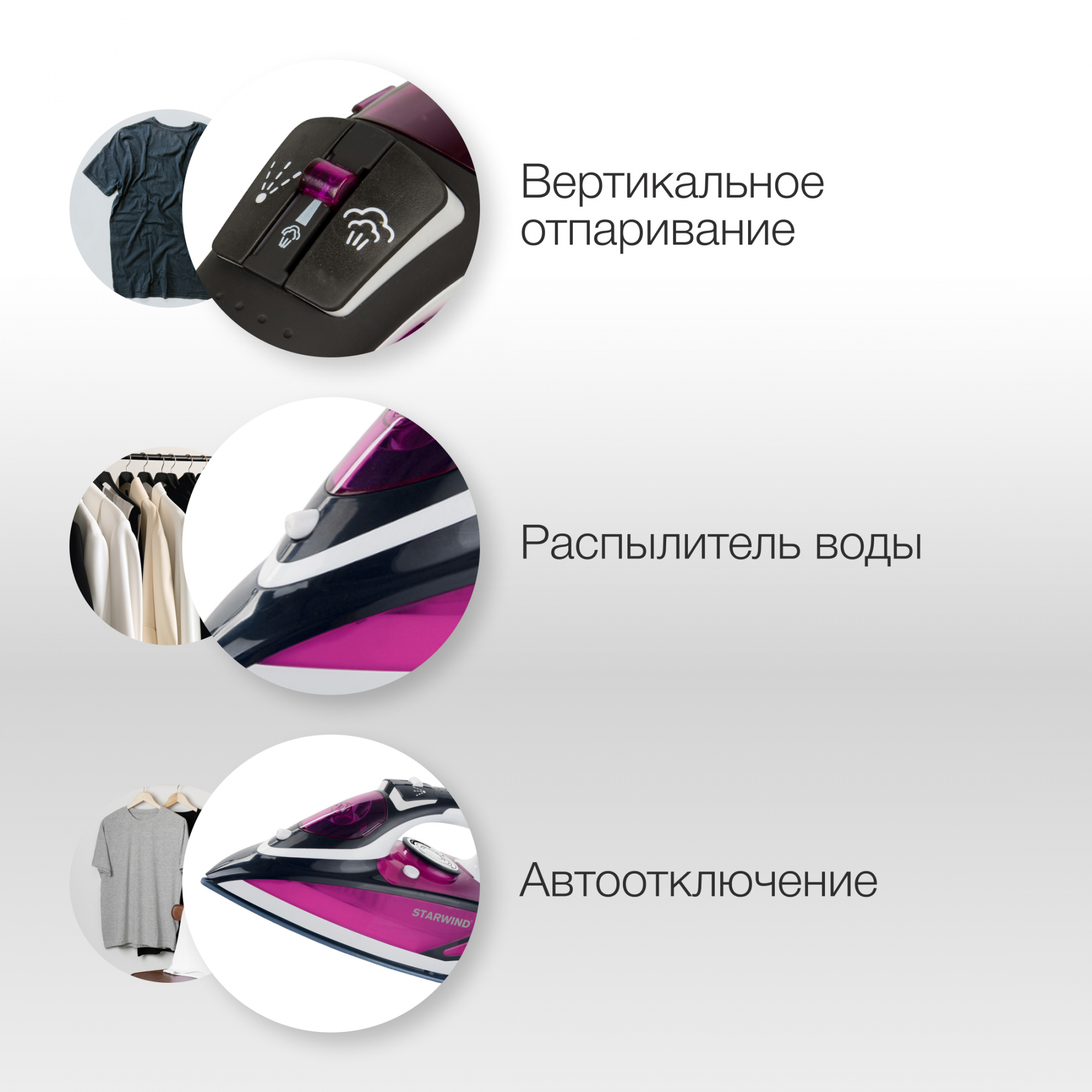 Утюг Starwind SIR7927, фото 20