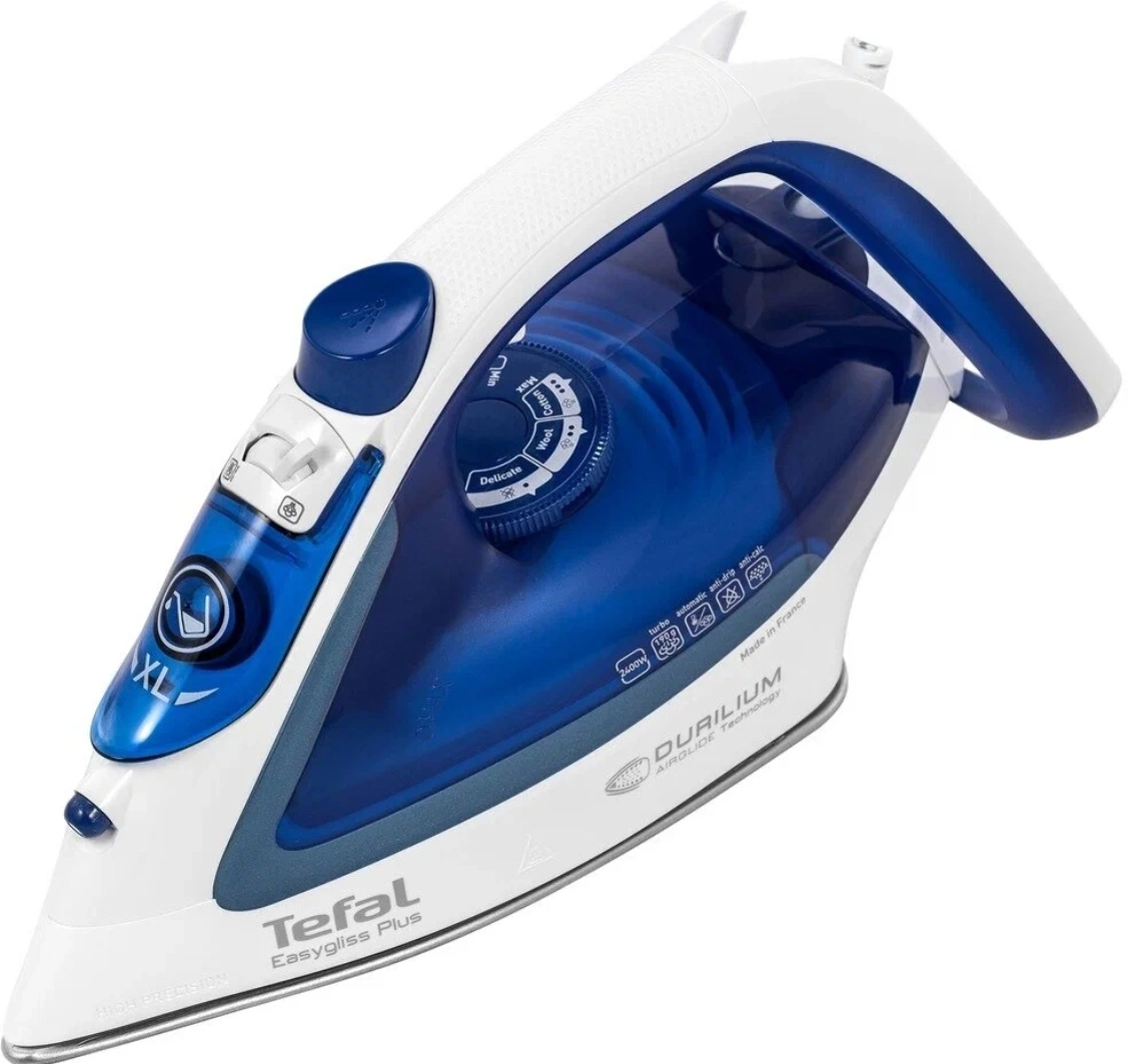 Утюг Tefal Easygliss Plus FV5715E0 2400Вт голубой/белый, фото 11