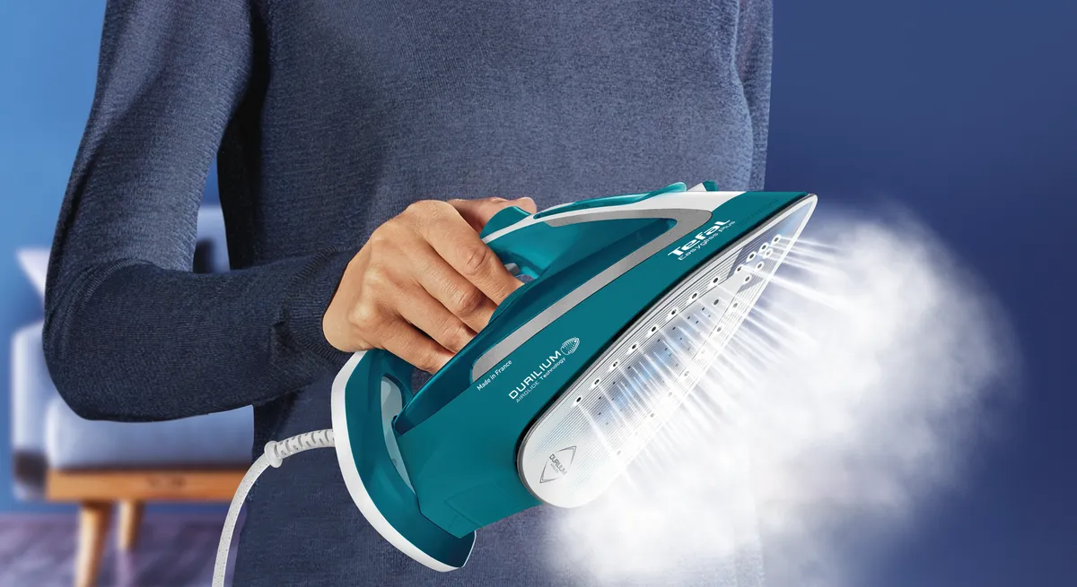 Утюг Tefal Easygliss Plus FV5772E0 бирюзовый, фото 13