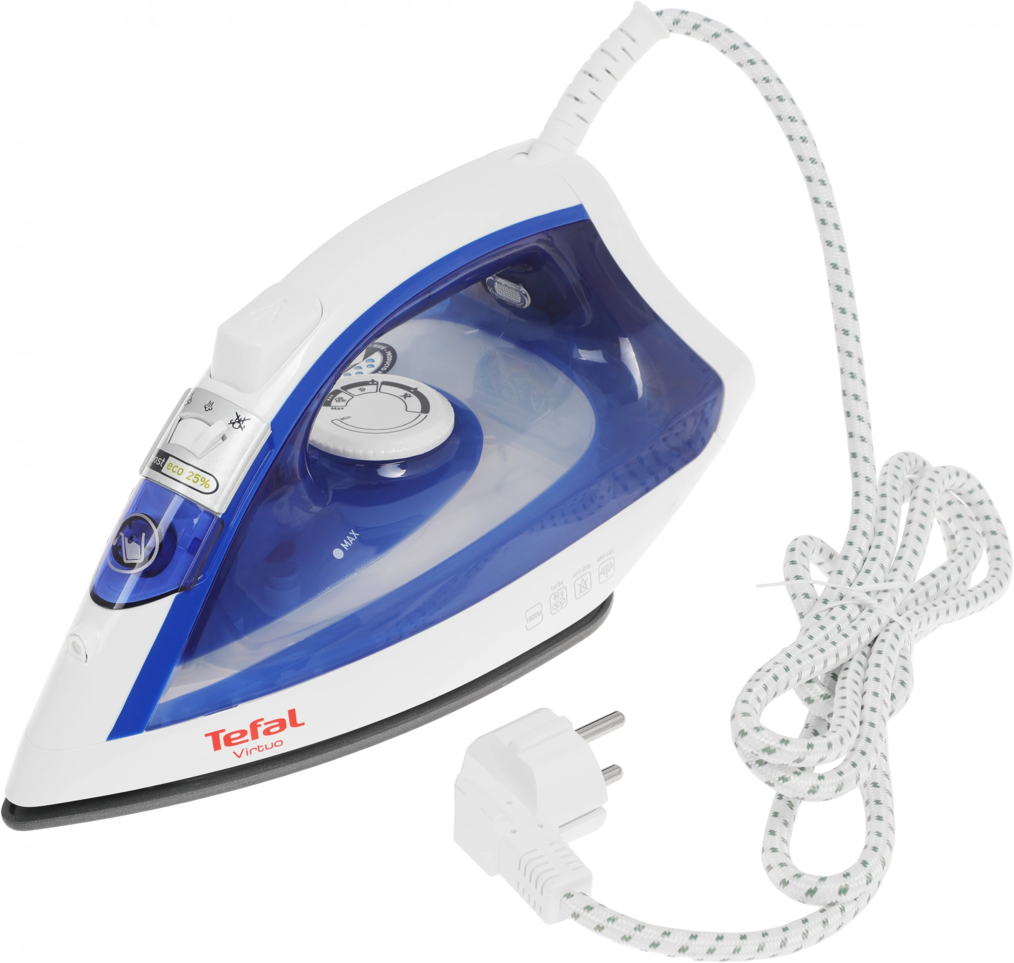 Утюг Tefal FV1711E0 1800Вт синий/белый, фото 10