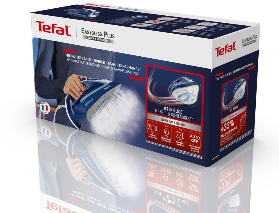 Утюг Tefal FV5735E0 2500Вт синий/белый, фото 9