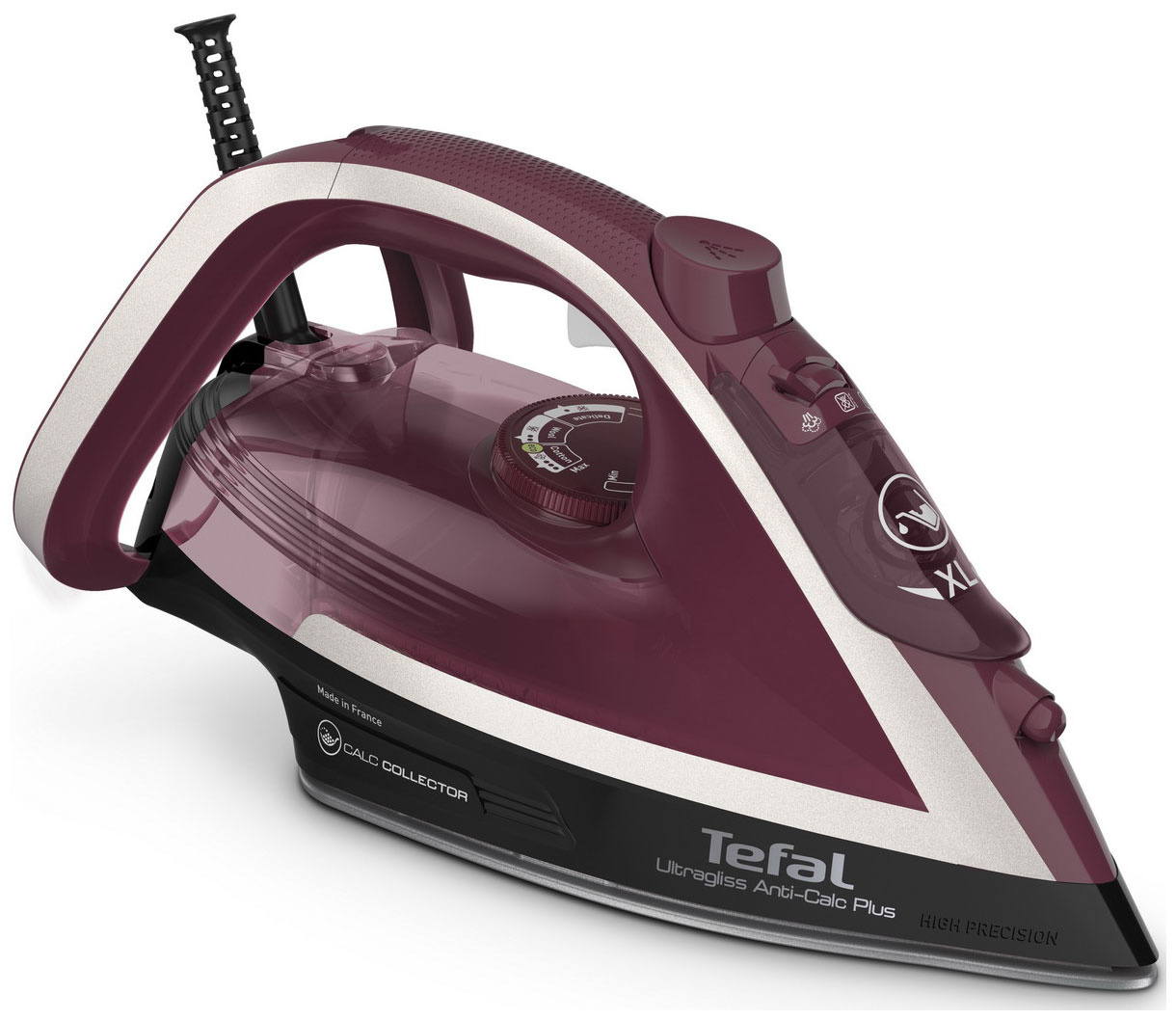 Утюг Tefal FV6833E0 бордовый/белый, фото 4