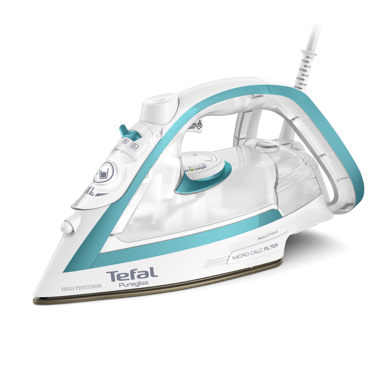 Утюг Tefal FV8044E0 белый/голубой, фото 2
