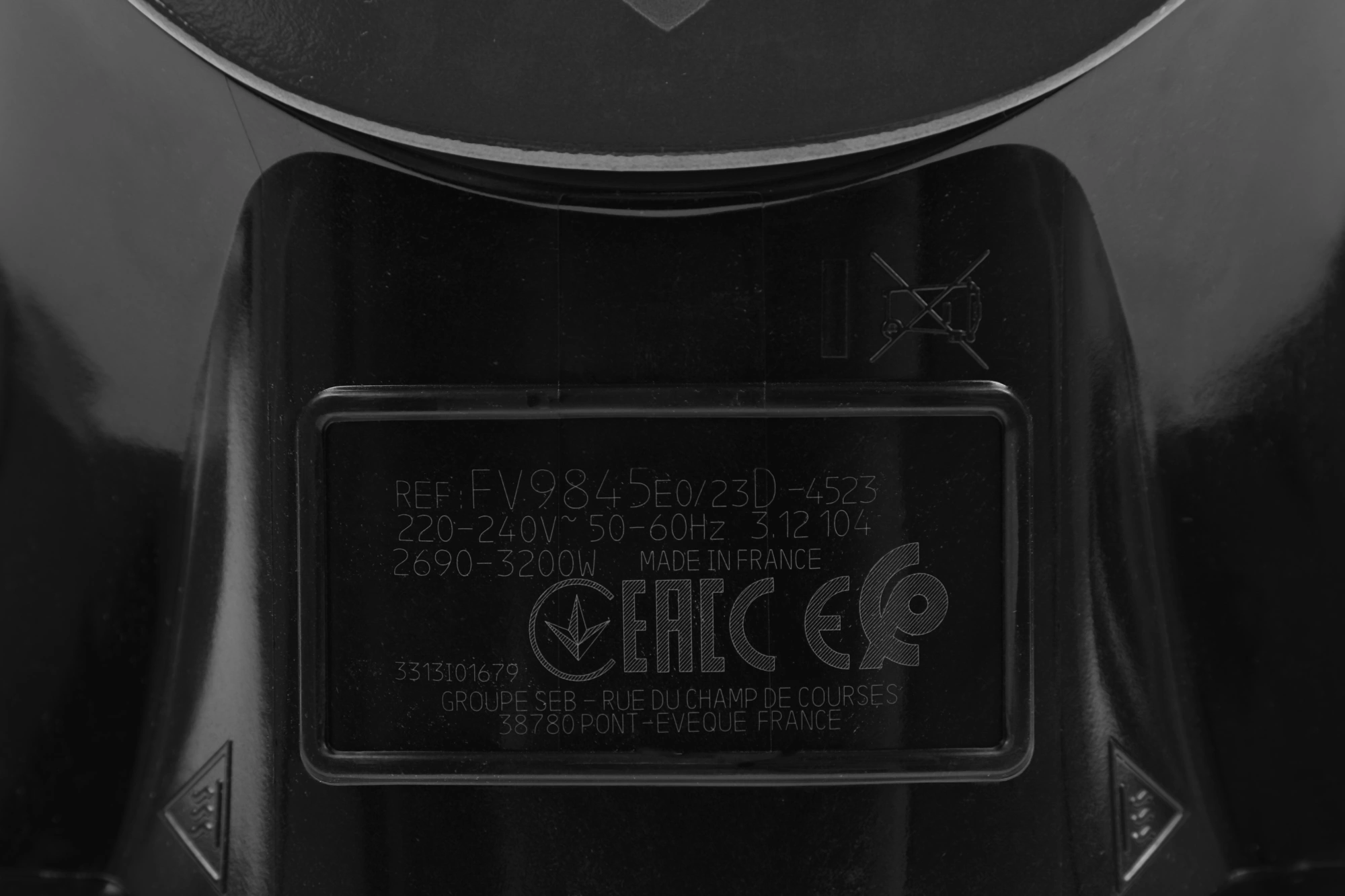 Утюг Tefal FV9845E0 черный/бежевый, фото 10