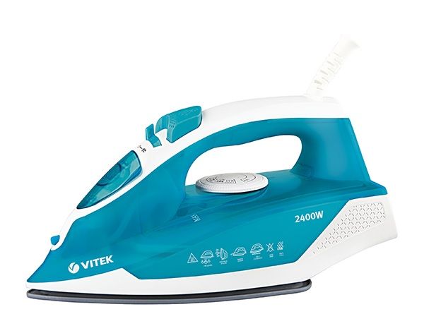 Утюг Vitek 8307-VT-01 2400Вт бирюзовый/белый, превью предыдущего фото