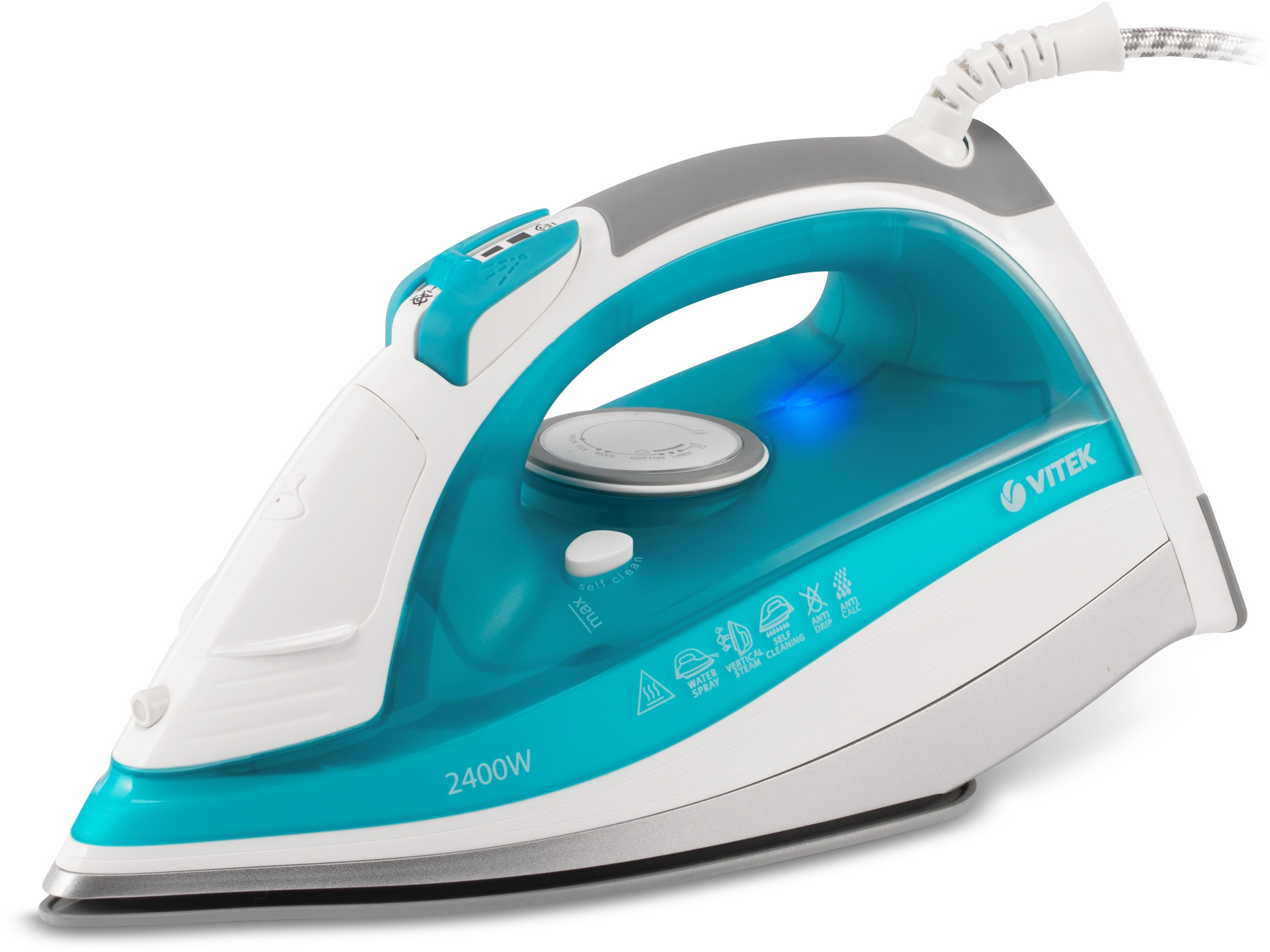 Утюг Vitek VT-1264 белый, превью следующего фото