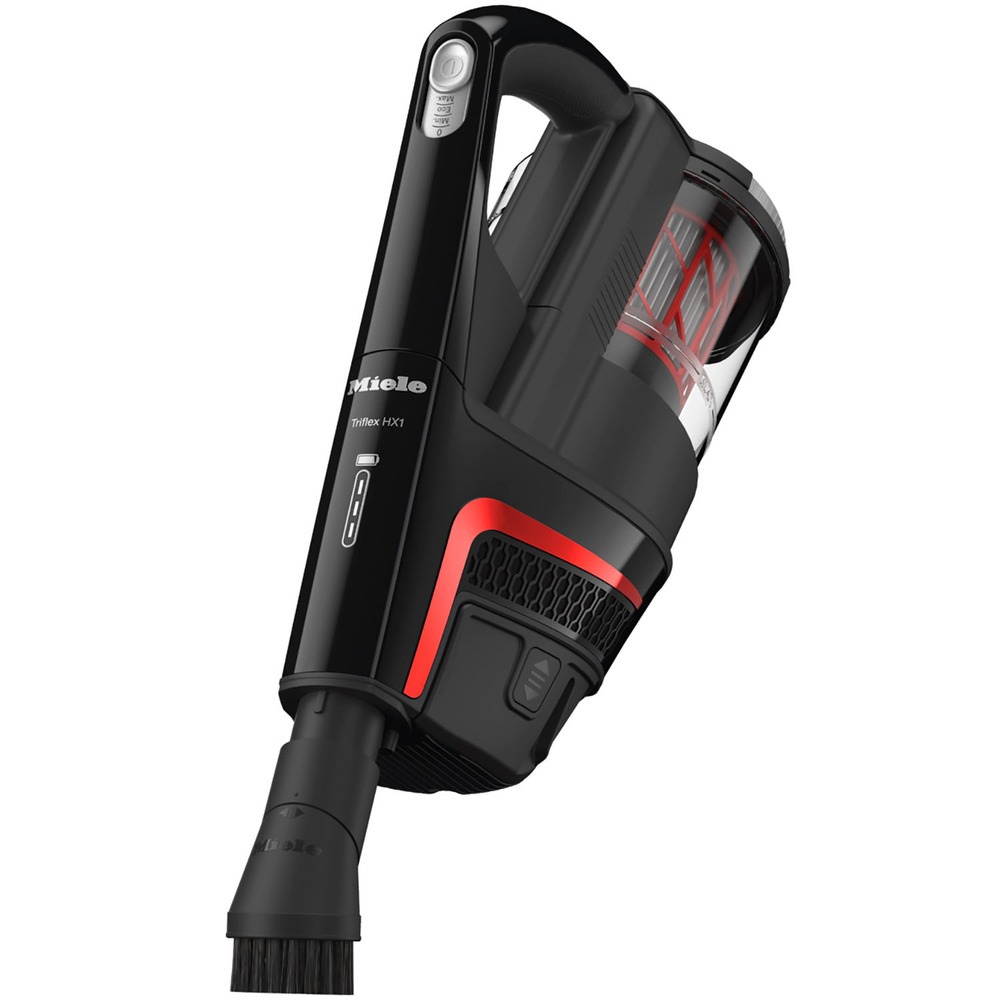 Вертикальный пылесос Miele SMUL1 Triflex HX1 чёрный обсидиан, фото 2