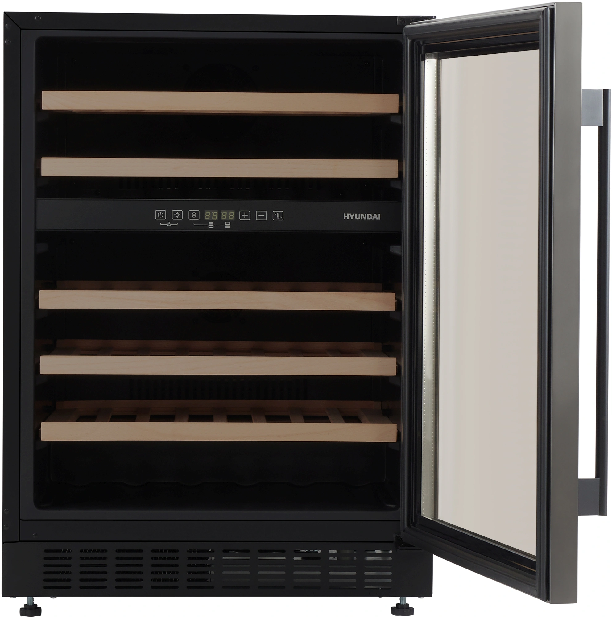 Винный шкаф Hyundai HBWC 0861 DU, фото 3