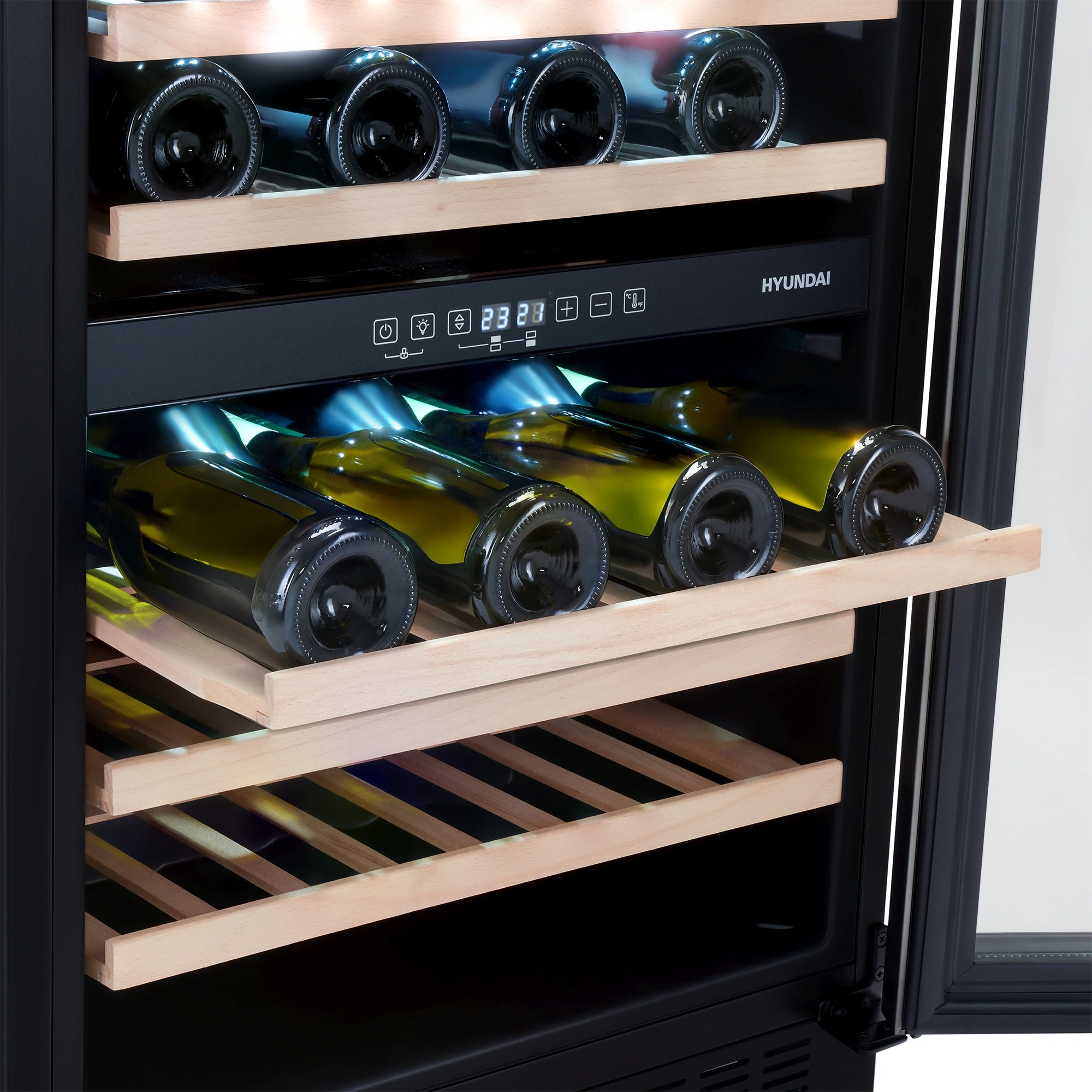 Винный шкаф Hyundai HBWC 0861 DU, фото 4