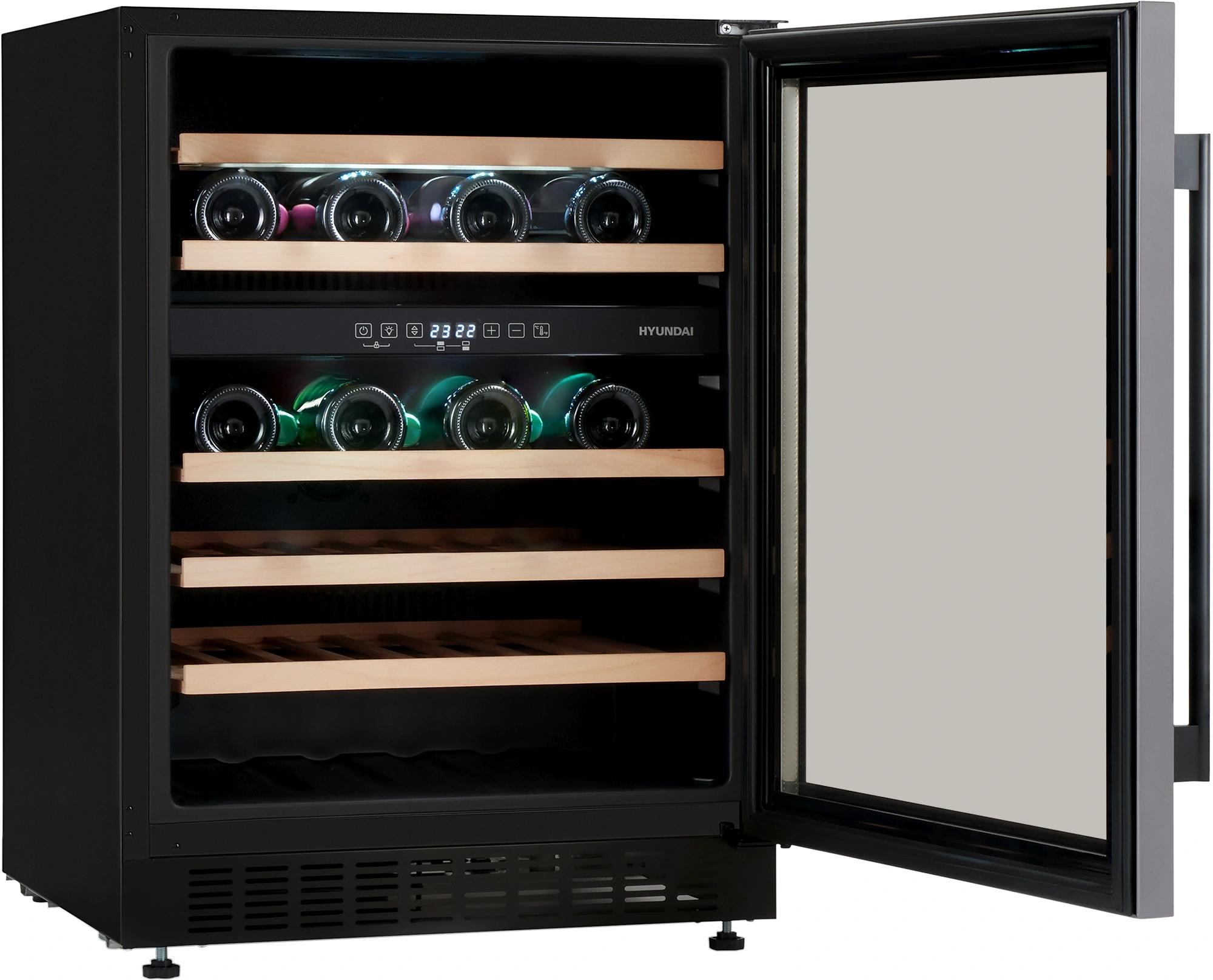 Винный шкаф Hyundai HBWC 0861 DU, фото 7