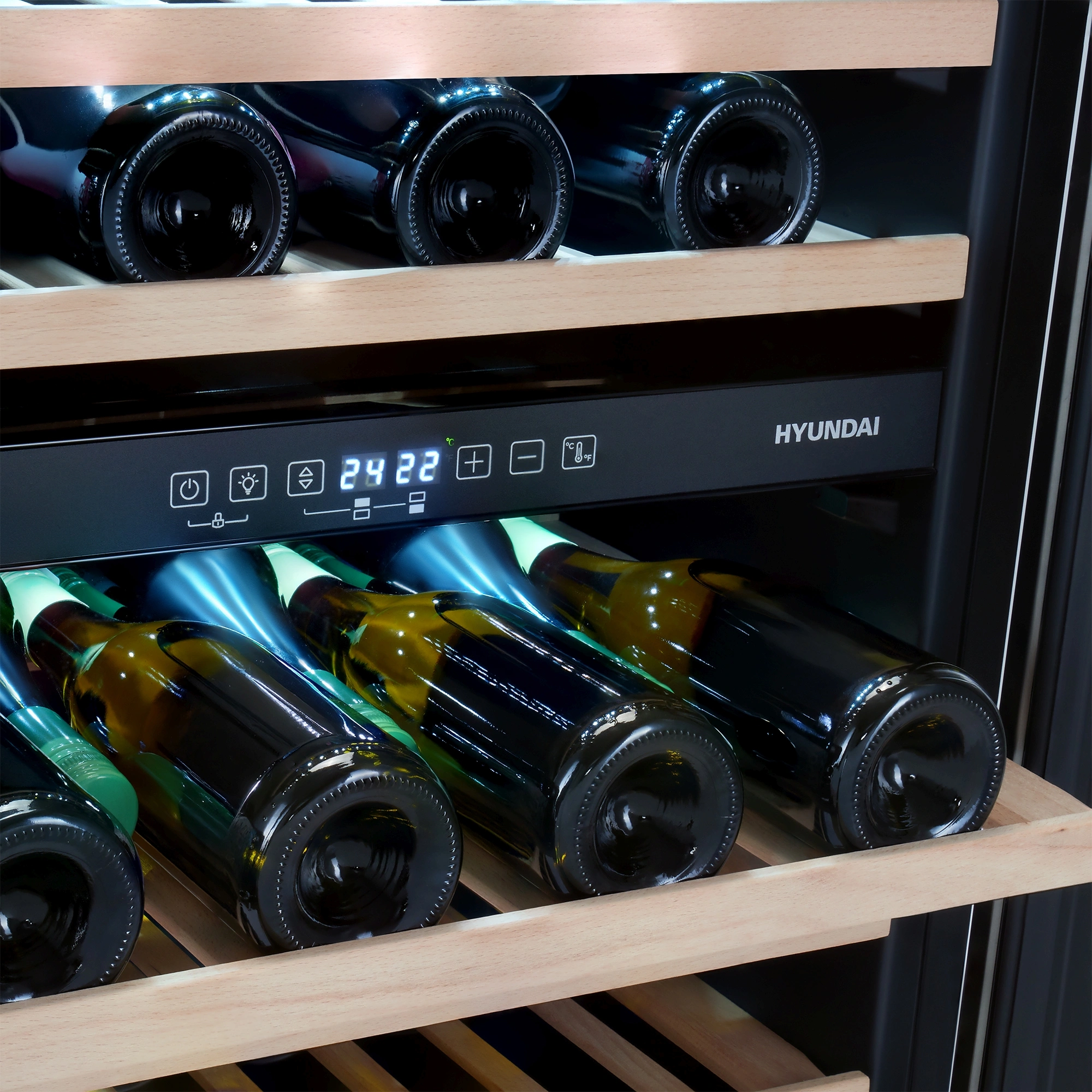 Винный шкаф Hyundai HBWC 0861 DU, фото 9