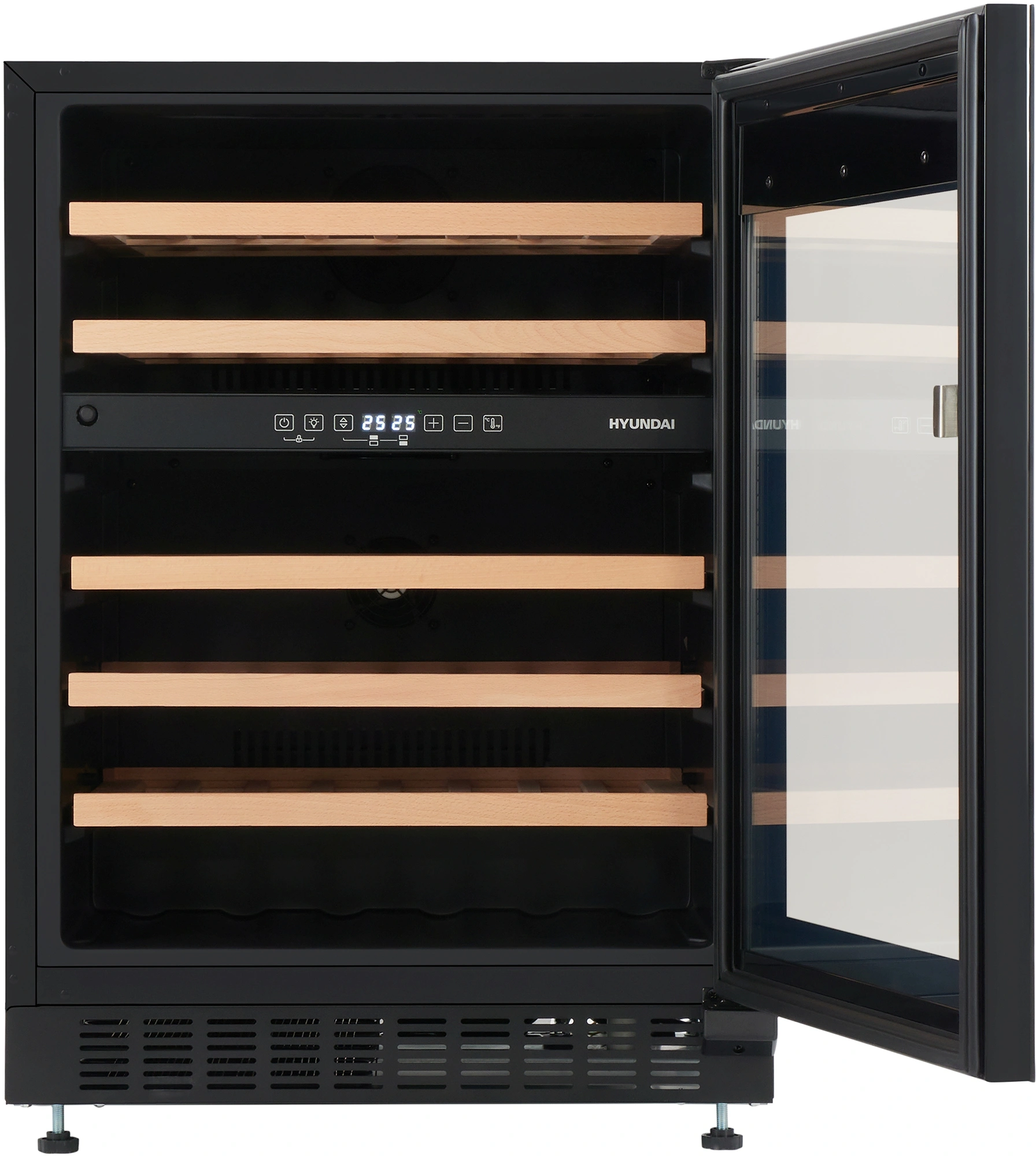 Винный шкаф Hyundai HBWC 0862 DUT, фото 3