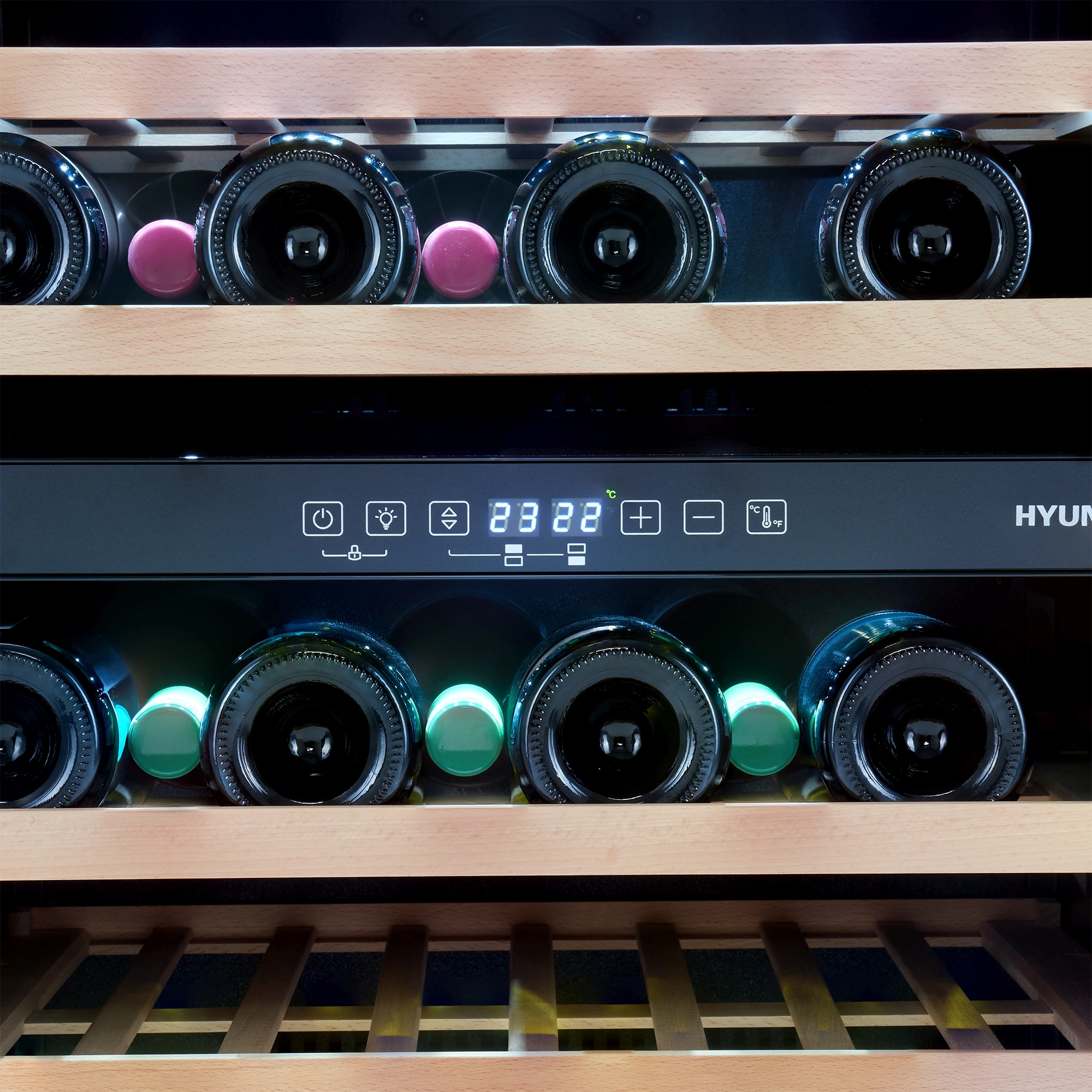 Винный шкаф Hyundai HBWC 0862 DUT, фото 5
