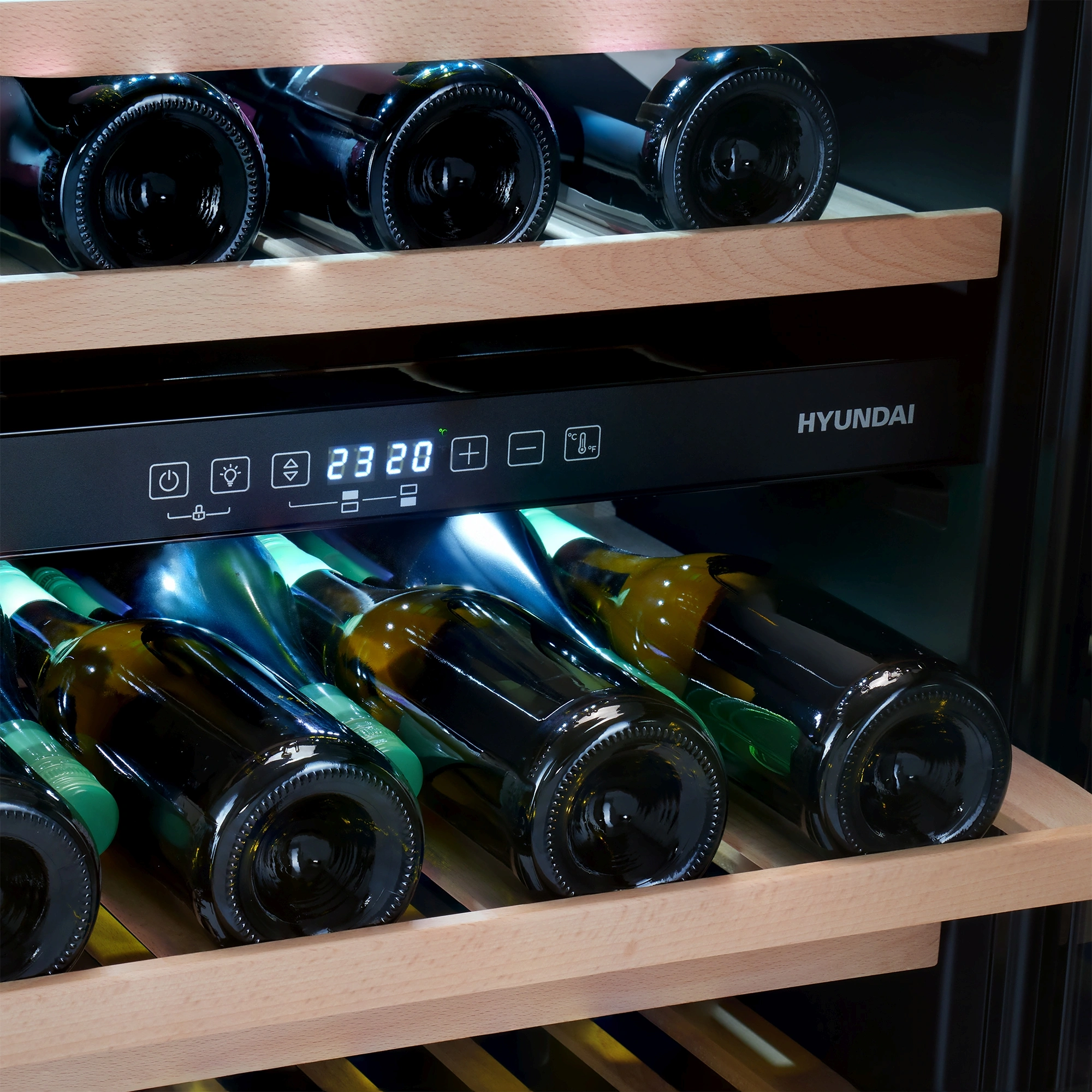 Винный шкаф Hyundai HBWC 0862 DUT, фото 8