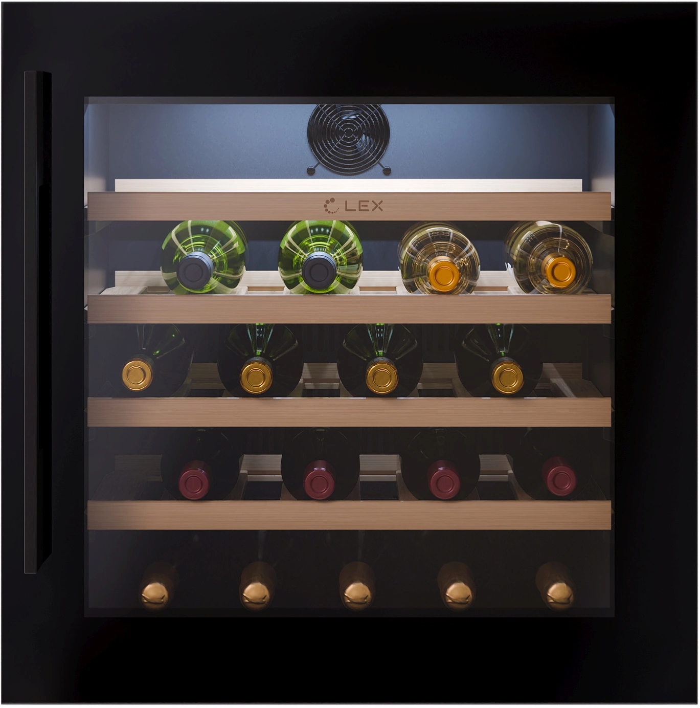 Винный шкаф Lex LWD6036BL, фото 2