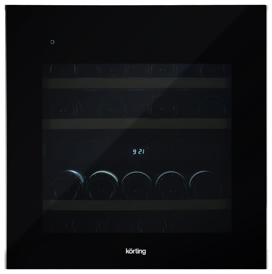 Винный шкаф встраиваемый KORTING KFW 604 DB GN, фото 2