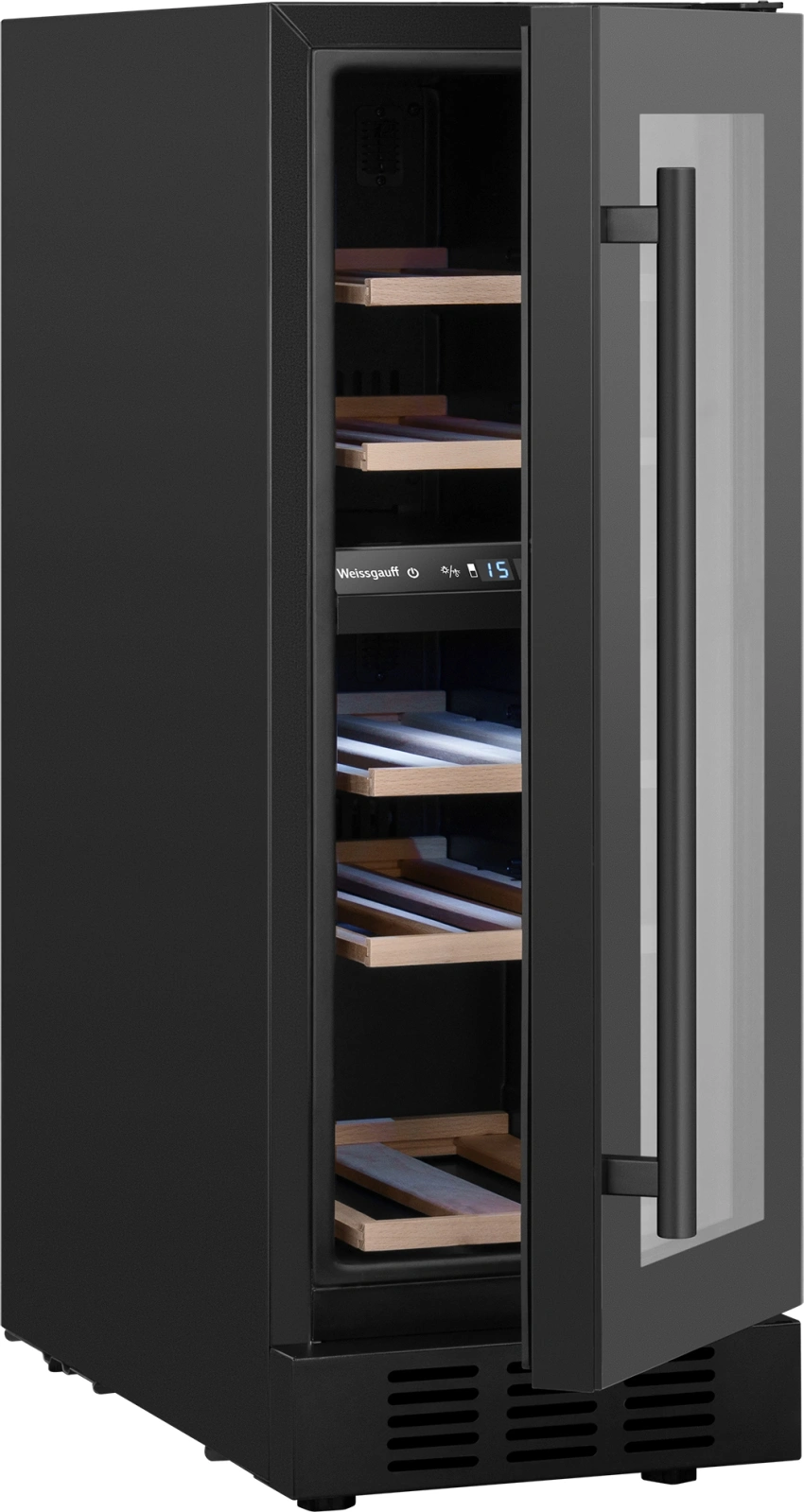 Винный шкаф Weissgauff WWCI-16 DB DualZone, фото 4