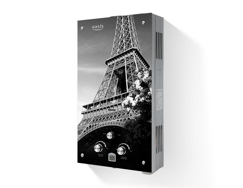 Водонагреватель проточный OASIS Glass 20 EG(R), газовый, фото 2