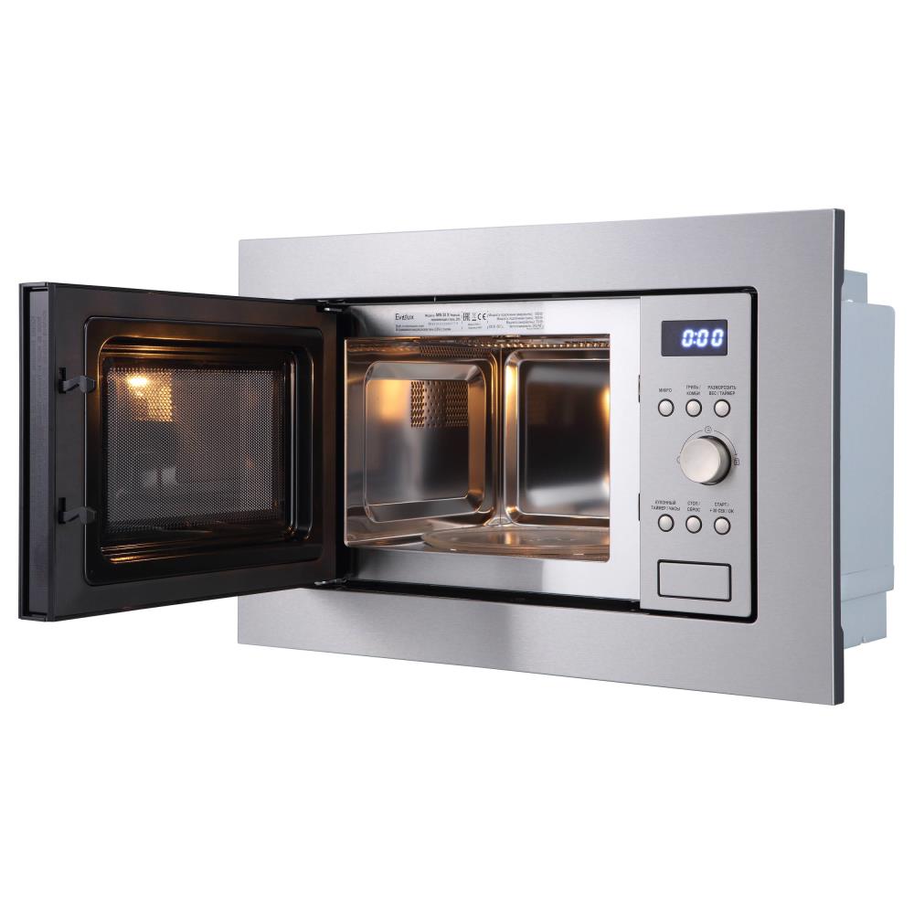 Встраиваемая микроволновая печь EVELUX MW 20 X, фото 3