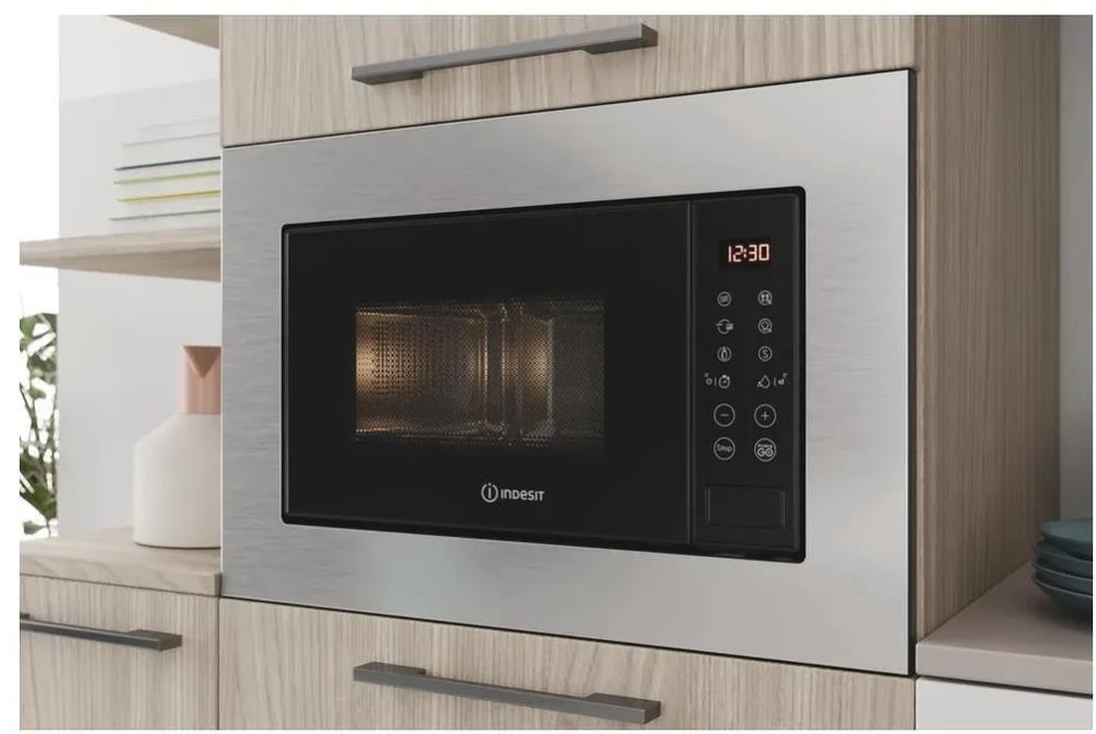 Встраиваемая микроволновая печь INDESIT MWI120GX, фото 4