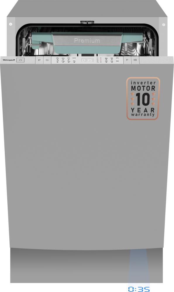 Встраиваемая посудомоечная машина WEISSGAUFF BDW 4151 INVERTER, фото 2