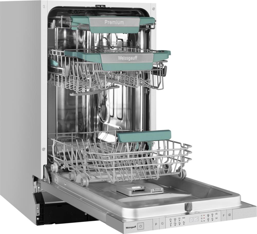 Встраиваемая посудомоечная машина WEISSGAUFF BDW 4151 INVERTER, фото 6